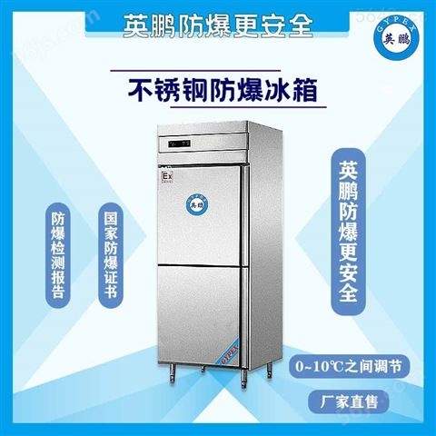 广东实验室医用有英鹏不锈钢防爆冰箱500升