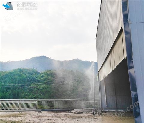 高压水雾降尘 甘肃郑州工地喷雾降尘设备