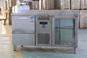 80L工作台冷藏柜式制冰机