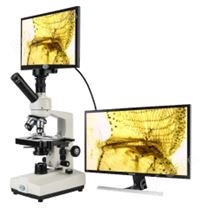 KOPPACE 40X-1600X生物显微镜可拍照11.6英寸显示屏可拍照录像电子显微镜