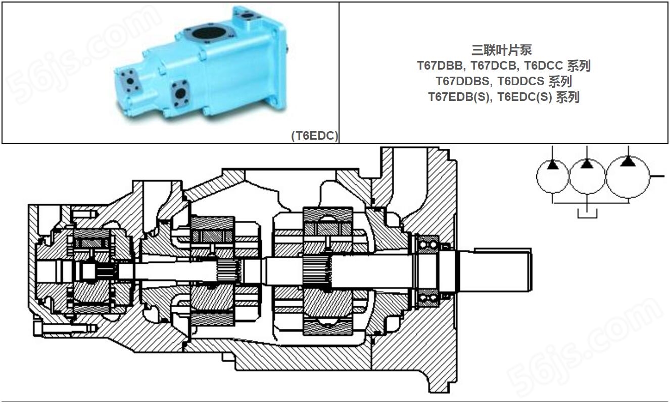 T6EDC叶片泵