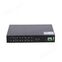 MIEN6008-DB9 -AD220 8口DB9接口网管型机架式工业以太网交换机