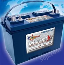 美国US 27DCXC蓄电池 12伏 自动洗地机电瓶 洗地吸干机电瓶