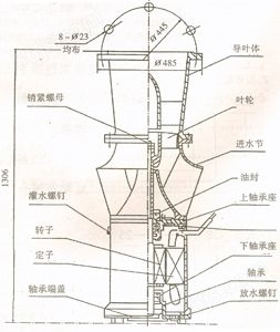 徐州水泵QSZ潜水泵结构