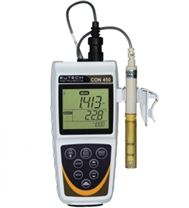 EUTECH便携式电导率/总固体溶解度/盐度/温度测量仪CON450